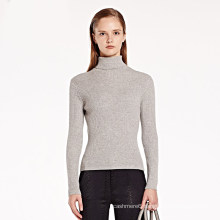 Women′s Turtleneck Cashmere Sweater Wool Pullover Long Sleeve Wholesale